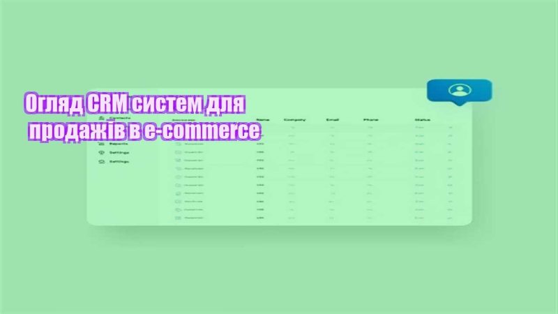 oglyad crm system dlya prodazhiv v e commerce