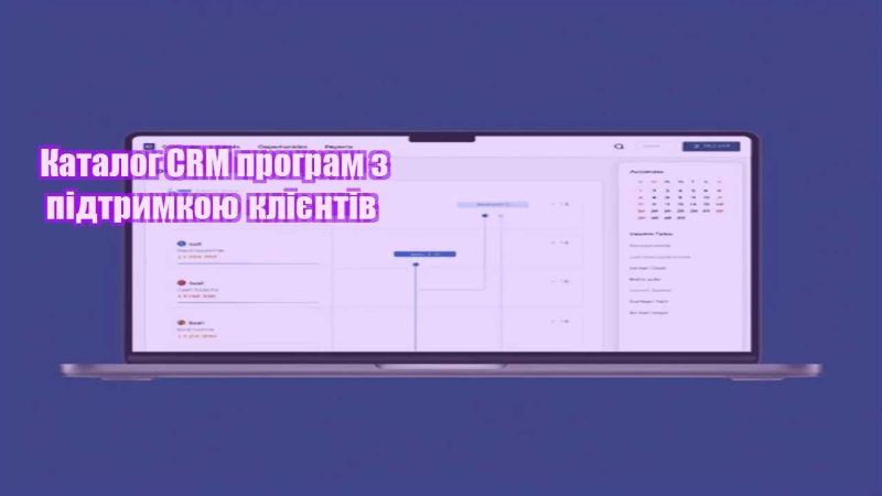 katalog crm program z pidtrymkoyu kliyentiv