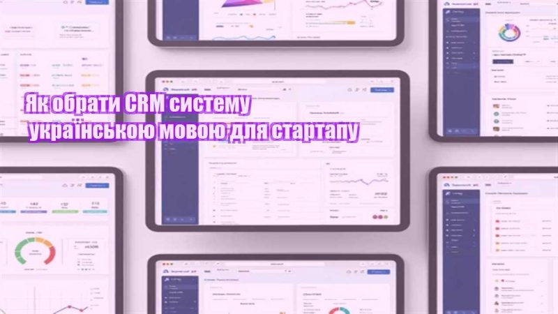 yak obraty crm systemu ukrayinskoyu movoyu dlya startapu