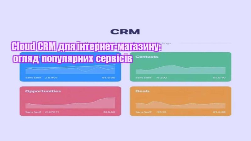 cloud crm dlya internet magazynu oglyad populyarnyh servisiv