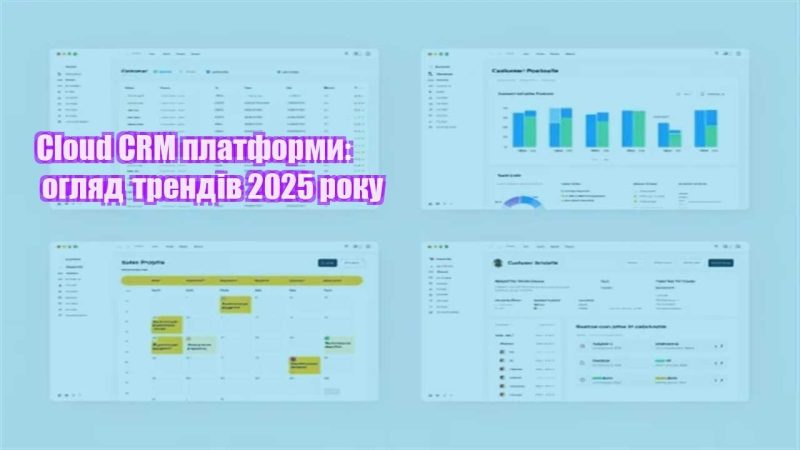 cloud crm platformy oglyad trendiv 2025 roku