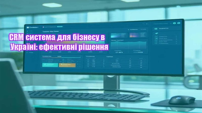 crm systema dlya biznesu v ukrayini efektyvni rishennya
