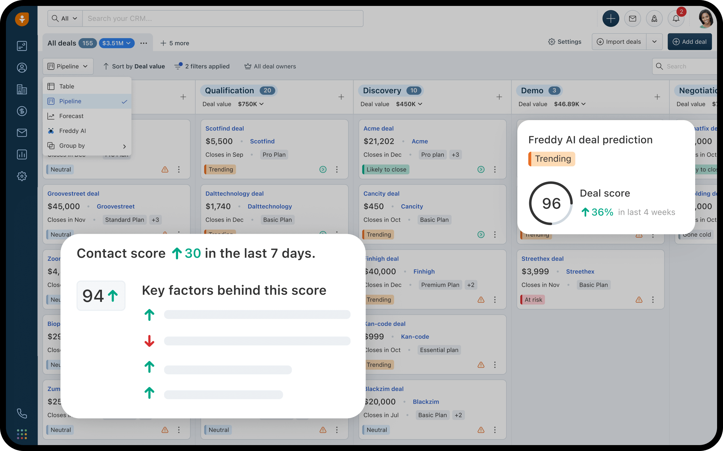 freshworks crm freshsales vvyvw