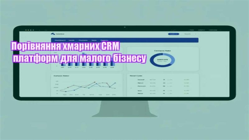 porivnyannya hmarnyh crm platform dlya malogo biznesu