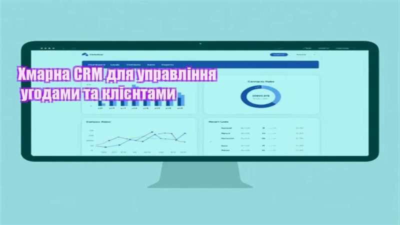 hmarna crm dlya upravlinnya ugodamy ta kliyentamy