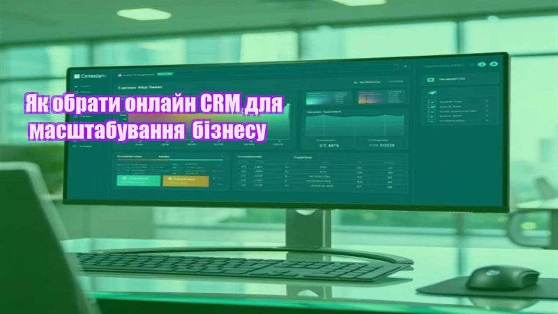 yak obraty onlajn crm dlya masshtabuvannya biznesu